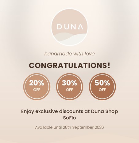 Exclusive Discount at Duna